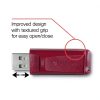 Verbatim USB Flash Drive 16GB Red Retractable Design-2
