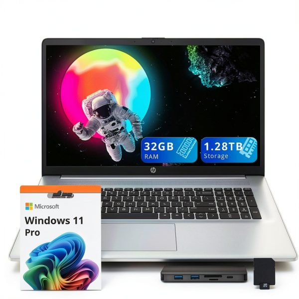 HP 17.3 FHD Laptop Intel 7 150U 32GB RAM 1TB SSD-0
