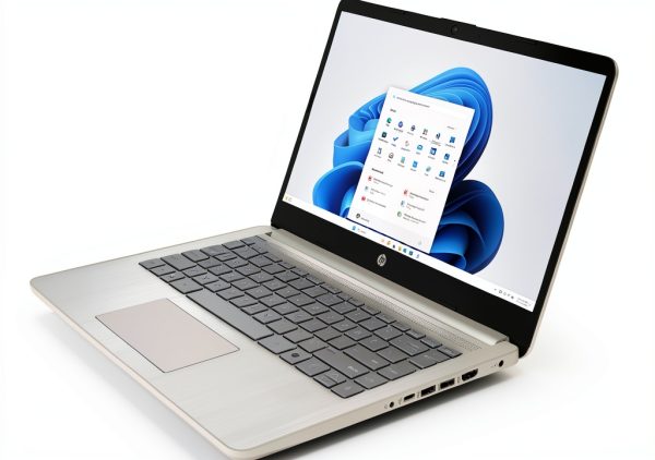HP 14 Laptop Intel N150 4GB RAM 128GB UFS Rose Gold-12