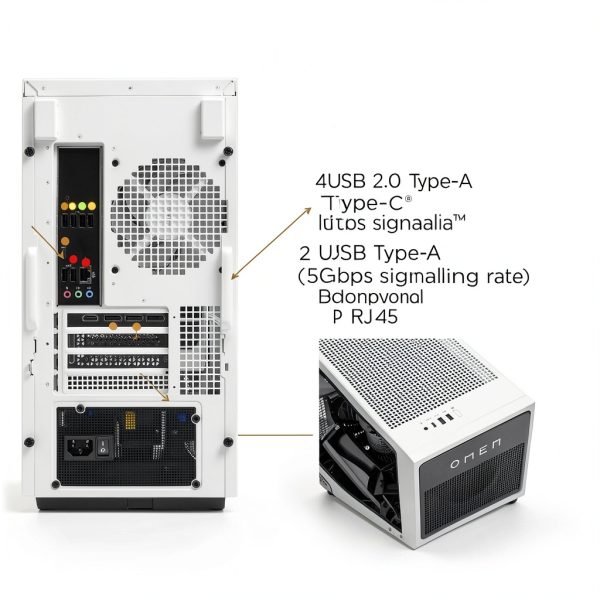 HP OMEN 35L Gaming Desktop AMD Ryzen 7 RTX 5070-6