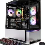 CyberPowerPC Gaming Desktop AMD Ryzen 5 RTX 5050 16GB-0