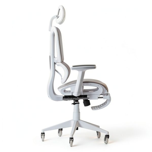 GOODSILO Ergonomic Mesh Gaming Chair Adjustable Footrest-13