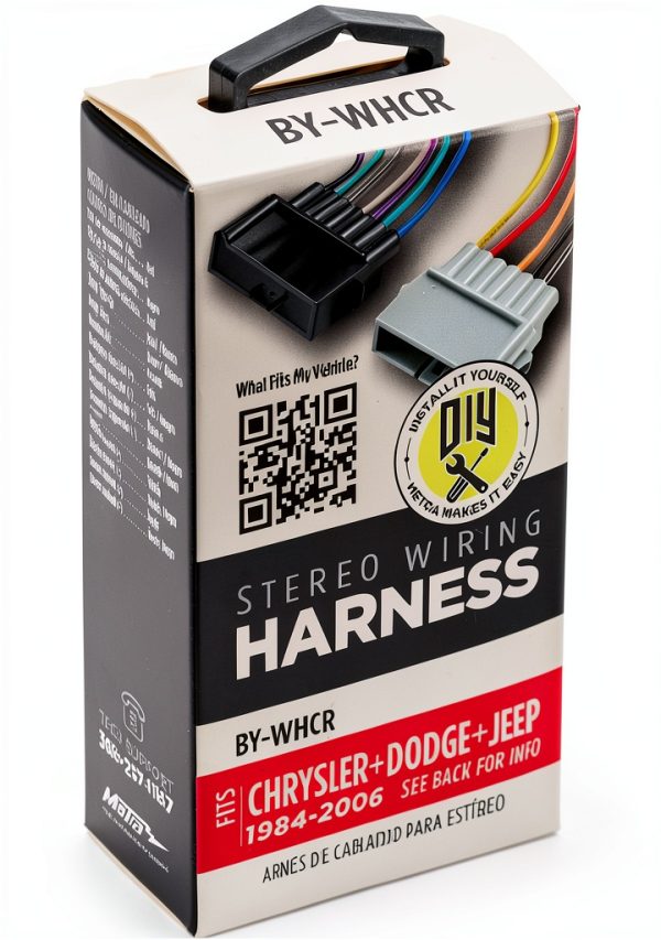 Metra Wiring Harness Radio Adapter for Chrysler Dodge Jeep-5