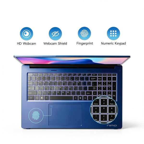 NIMO Gaming Laptop AMD Ryzen 7 32GB DDR5 2TB SSD-3
