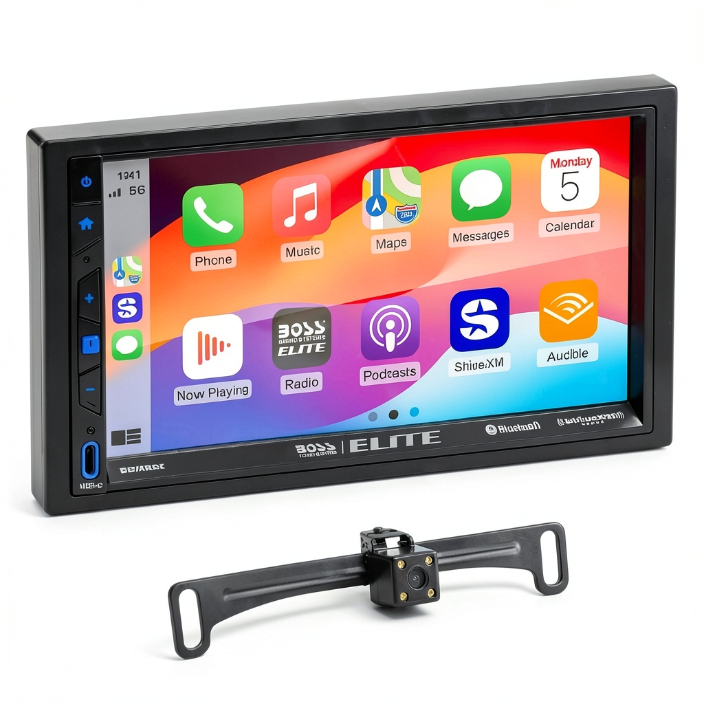 Installing Boss BE7ACP.XC double-DIN receiver in a 2015 Ford F-150 dashboard