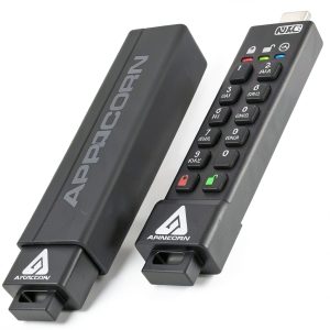 Apricorn Aegis Secure Key 3NXC 128GB USB C Encrypted Flash-0