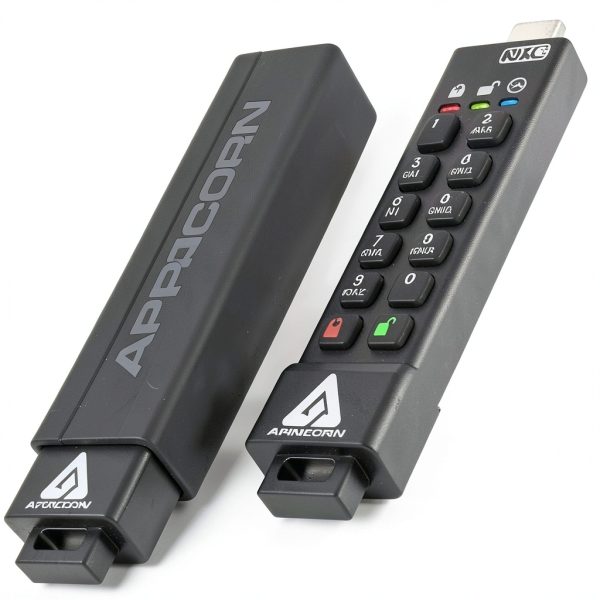 Apricorn Aegis Secure Key 3NXC 128GB USB C Encrypted Flash-0