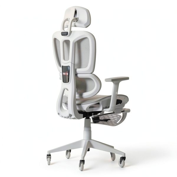 GOODSILO Ergonomic Mesh Gaming Chair Adjustable Footrest-8