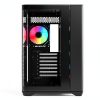 Rosewill ATX Mid Tower Case Curved Glass ARGB Fans USB-3
