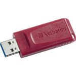 Verbatim USB Flash Drive 16GB Red Retractable Design-0