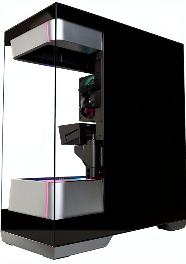 CyberPowerPC Gaming Desktop AMD Ryzen 7 8700F RX 7700-2