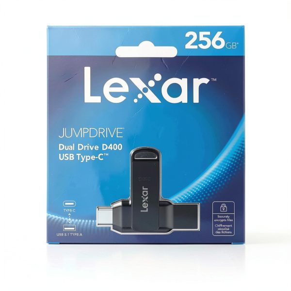 Lexar JumpDrive D400 Dual USB Flash Drive Fast Secure-3