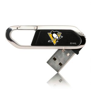 Pittsburgh Penguins Clip USB Flash Drive Fan Gear Storage-0