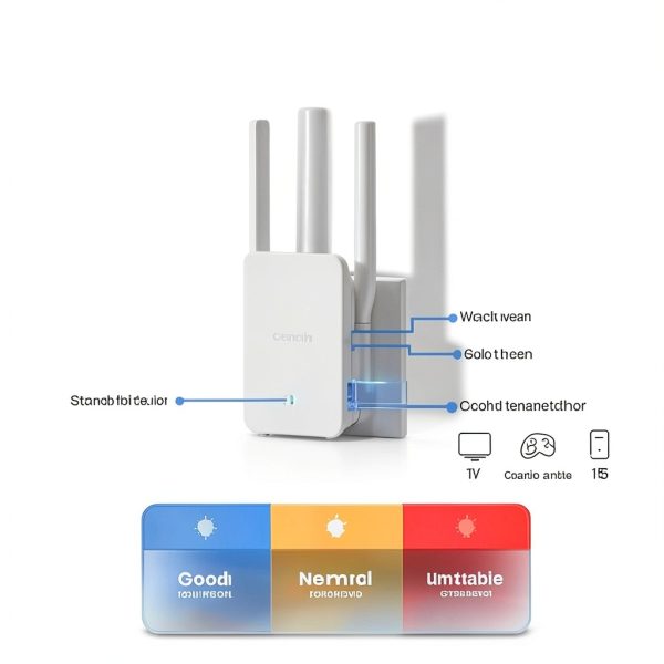 Tenda A23 Wi Fi 6 Range Extender Dual Band High Speed-5