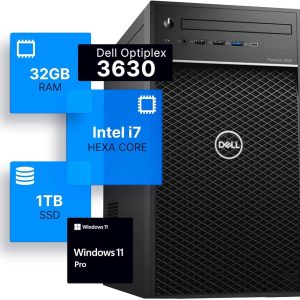 Dell Precision 3630 Tower Intel i7 32GB RAM 1TB SSD-0
