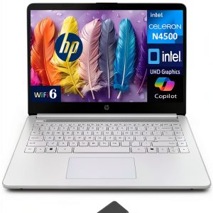 HP 14 Laptop Intel Celeron 32GB 1TB SSD Windows 11 Pro-0