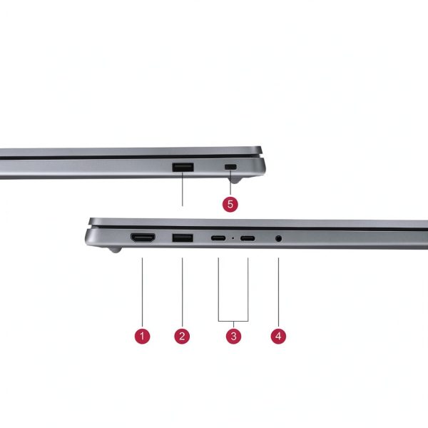 LG gram 15 Laptop Intel Core i5 Lightweight Silver-15