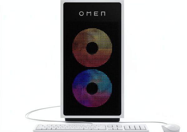 HP OMEN 35L Gaming Desktop AMD Ryzen 7 RTX 5070-9