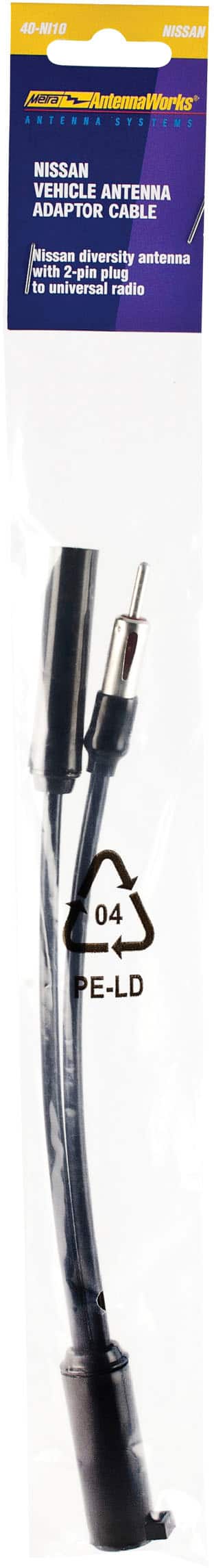 40-NI10 antenna cable adapter showing connectors