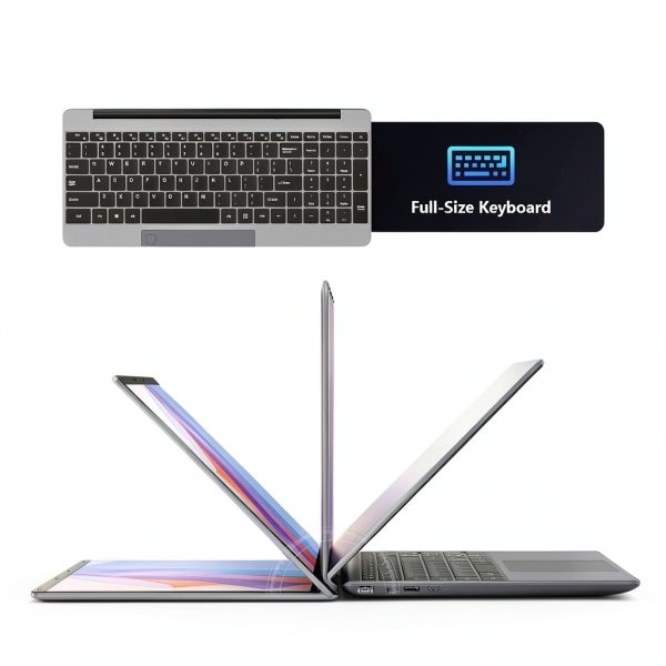 Gezoon 15.6 Inch Laptop 12GB RAM 512GB SSD 2K FHD-4