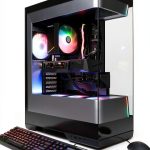 CyberPowerPC Gaming Desktop AMD Ryzen 7 8700F RX 7700-0