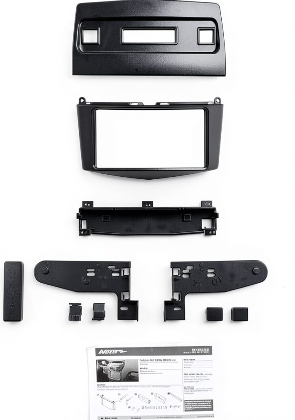Metra Dash Kit Mercedes C Class 2008 2011 Matte Black-5