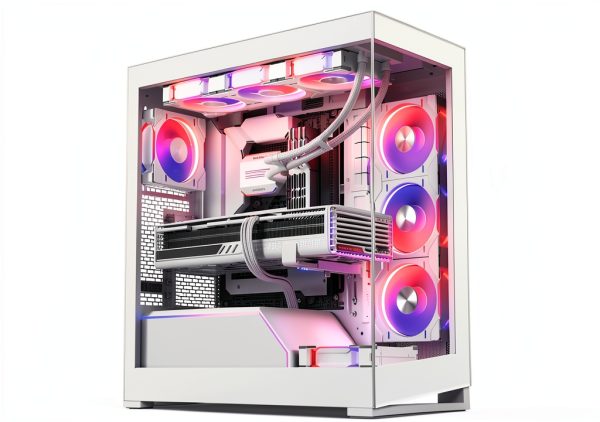 Phanteks NV5 MK2 Mid Tower Chassis White RGB Fans-0