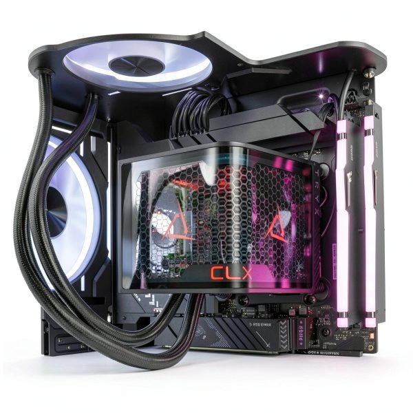 CLX Ra Gaming Desktop AMD Ryzen 9 RTX 5090 96GB DDR5-9