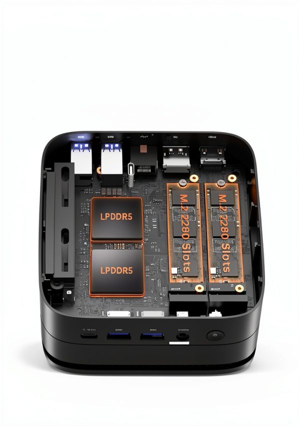 Kamrui H1 Mini PC AMD Ryzen 7 24GB RAM 1TB SSD-3
