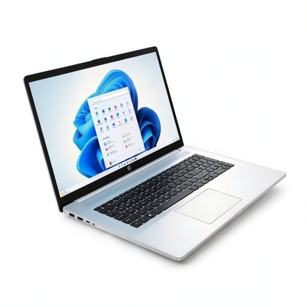 HP 17.3 Laptop AMD Ryzen 5 8GB Memory 512GB SSD Silver-9
