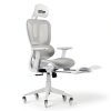 GOODSILO Ergonomic Mesh Gaming Chair Adjustable Footrest-5