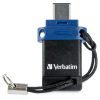 Verbatim Dual USB Flash Drive 128GB USB C Storage Mobile-11