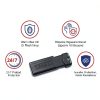 Verbatim 128GB USB Flash Drive Retractable Antimicrobial-2