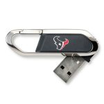 Houston Texans USB Flash Drive Keyscaper 16GB USB-C Clip-0