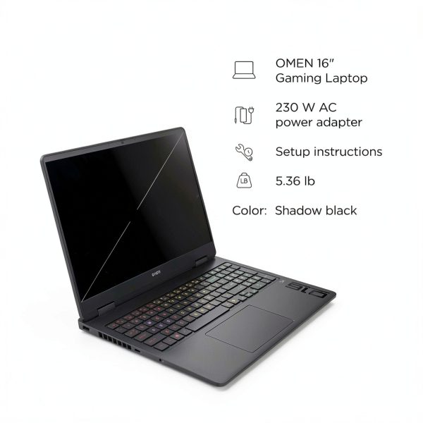 HP OMEN 16 Gaming Laptop Intel Core Ultra 7 RTX 5060-14