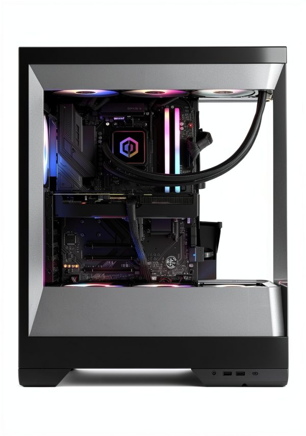 CyberPowerPC Gaming Desktop AMD Ryzen 9 RTX 5070 32GB RAM-5