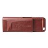 Verbatim USB Flash Drive 16GB Red Retractable Design-1