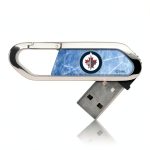 Winnipeg Jets USB Flash Drive Keyscaper Ice Flood Clip-0