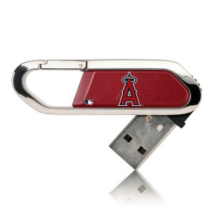 Los Angeles Angels USB Flash Drive 32GB Hinged Case Clip-0