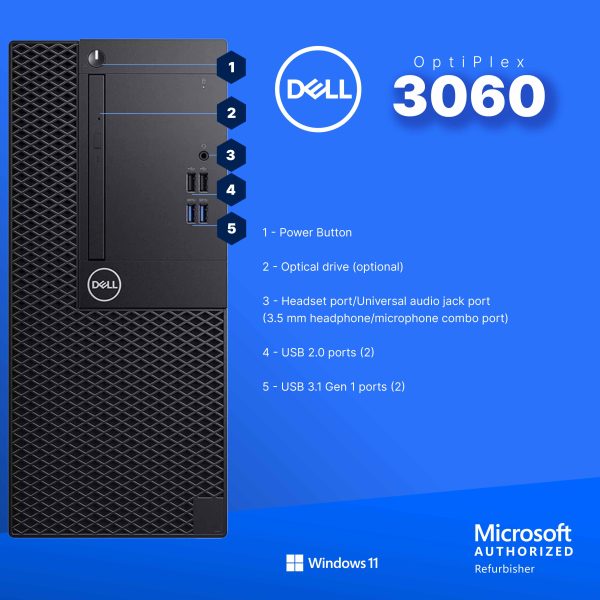 Dell Optiplex 3060 Tower Computer Intel i5 32GB RAM-2