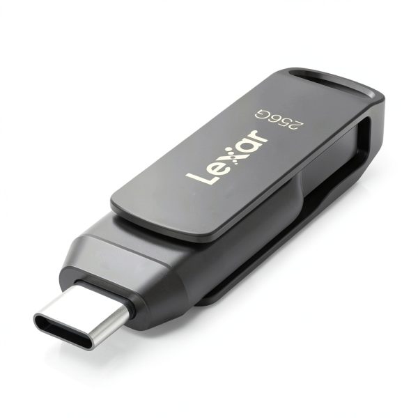 Lexar JumpDrive D400 Dual USB Flash Drive Fast Secure-9