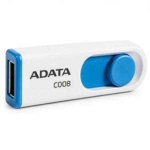 Pavo 32GB USB Drive Retractable Design White Storage-0