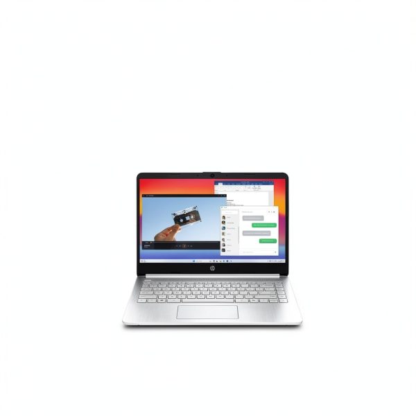 HP 14 Laptop Intel N150 4GB RAM 128GB UFS Rose Gold-6