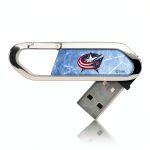 Columbus Blue Jackets Ice Flood Clip USB Flash Drive-0