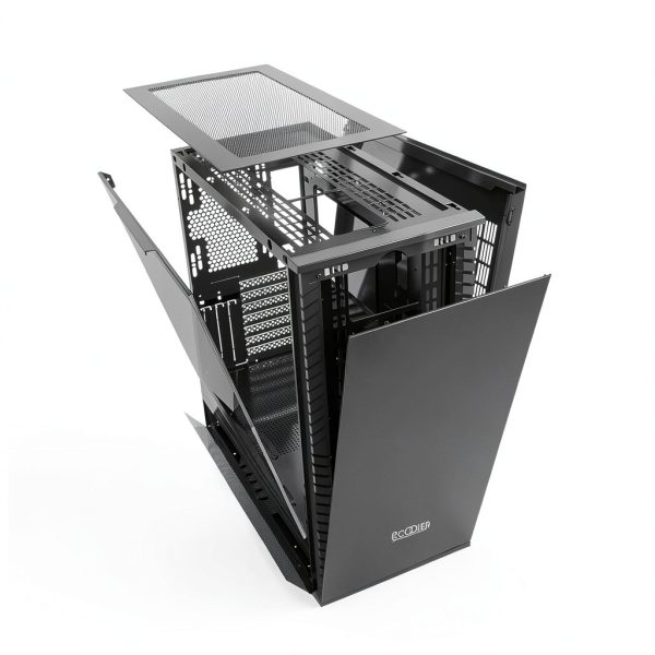 PCCOOLER MASTER IE200S MESH Gaming Case EATX Tempered Glass-3