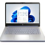 HP 14 Laptop Intel N150 4GB 128GB Sky Blue Student-0