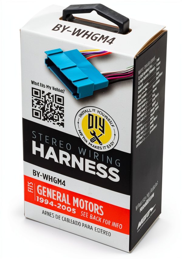 Metra Wiring Harness GM Vehicles Stereo Installation Plug-4