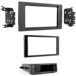 Metra Radio Mounting Kit Toyota Tacoma Matte Black Finish-0