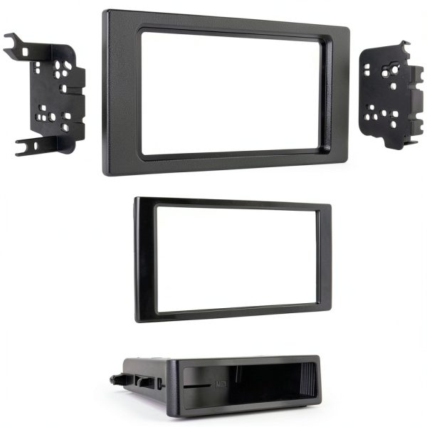 Metra Radio Mounting Kit Toyota Tacoma Matte Black Finish-0