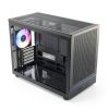GAMDIAS ATHENA M4M mATX PC Case Mesh Front 3 Fans-2